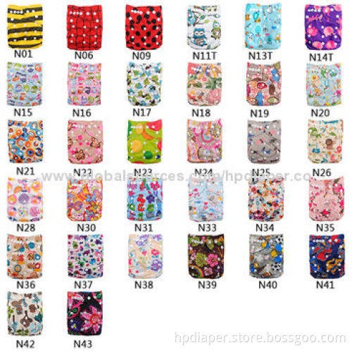 Diaper Supplier with Printed and Reusable